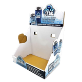 Merchandising Fixture - Polar Gear Corrugated Shelf Display ONLY 976220 POLAR GEAR