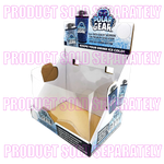 Merchandising Fixture - Polar Gear Pvc Shelf Display Insert ONLY 977290 POLAR GEAR