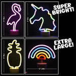 Neon Sign Assortment Floor Display (Sheetz Exclusive) - 17 Pieces Per Retail Ready Display 88455 NOVELTY INC