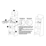 Boho Inspired Create Fun Assorted Floor Display - 56 Pieces Per Retail Ready Display 88483B KIPP BROTHERS