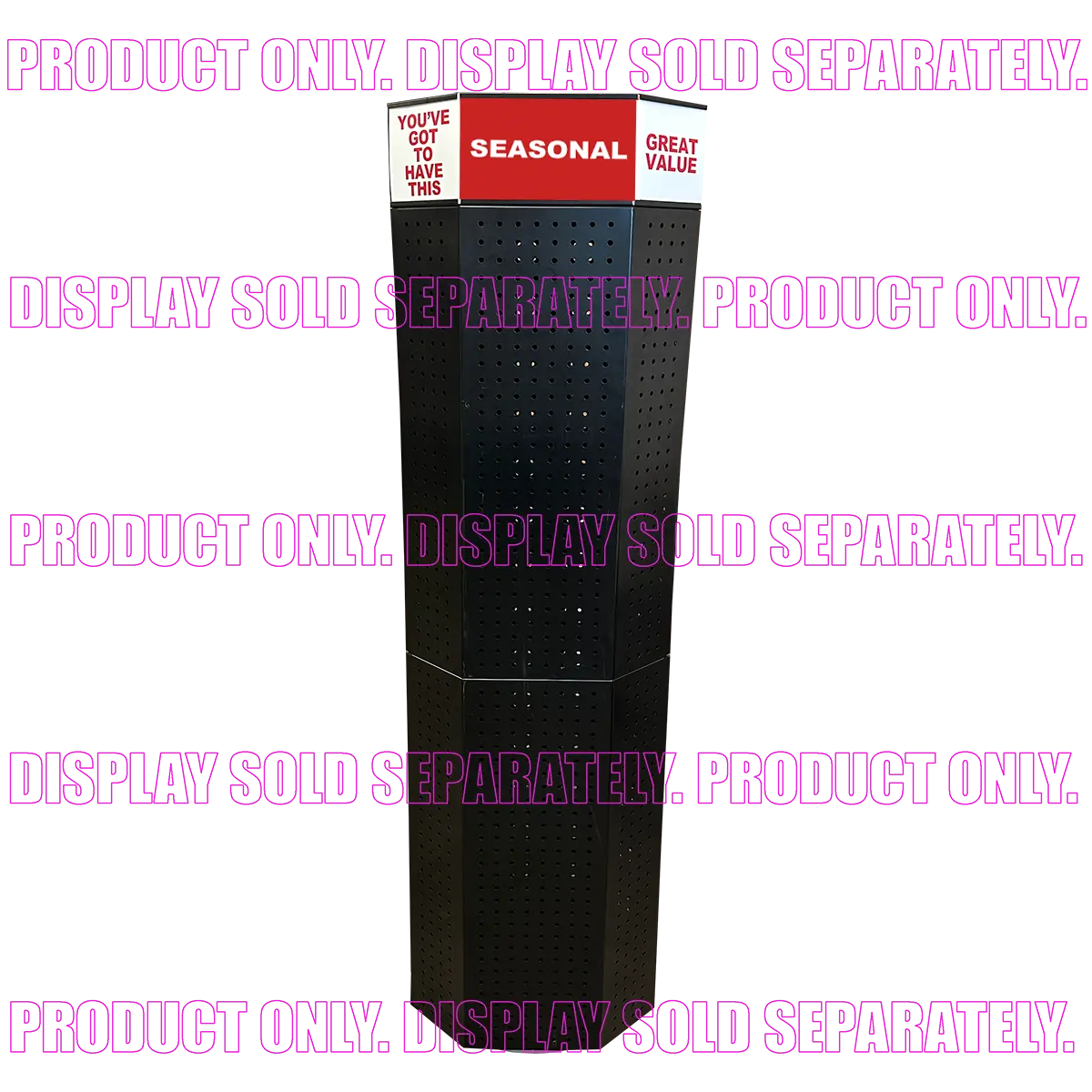 Merchandising Fixture - Spinner Rack Merchandising 8 Sign Set 978280 NOVELTY INC