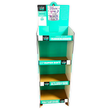 Merchandising Fixture - Corrugated Printed Blanket Floor Display ONLY 978110 KIPP BROTHERS