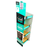 Merchandising Fixture - Corrugated Printed Blanket Floor Display ONLY 978110