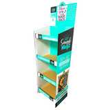 Merchandising Fixture - Corrugated Printed Blanket Floor Display ONLY 978110 KIPP BROTHERS