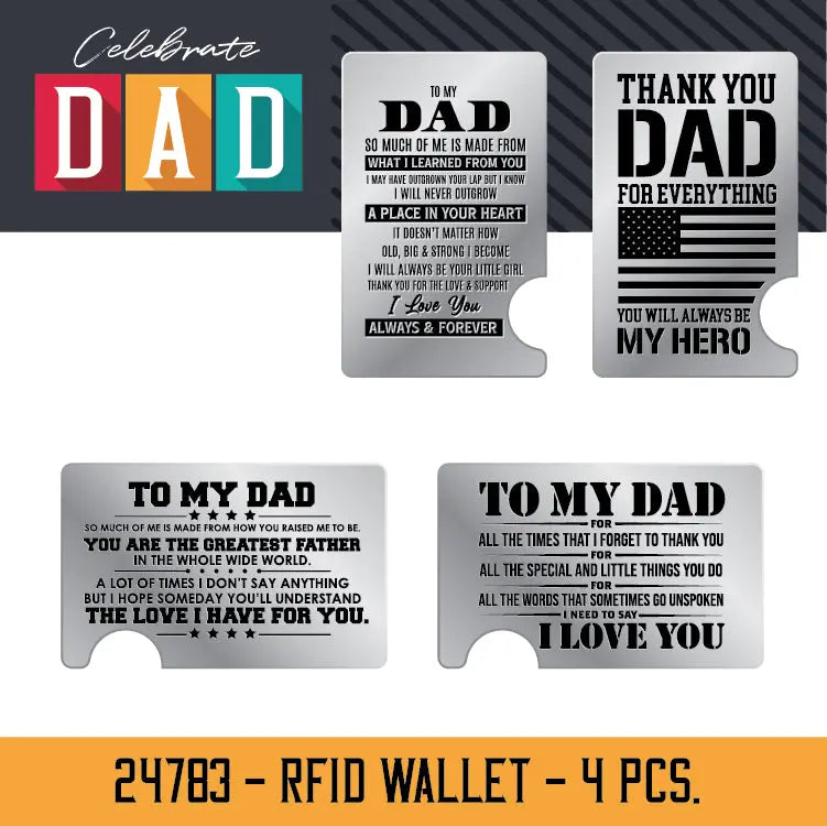 Father's Day Assorted Floor Display - 71 Pieces Per Retail Ready Display 88533 KIPP BROTHERS
