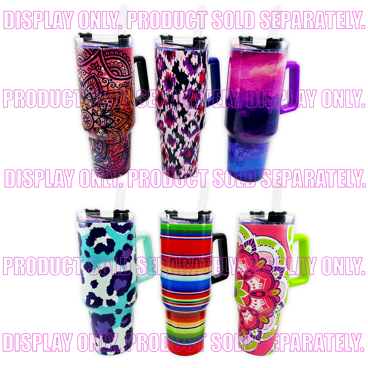 Merchandising Fixture - Corrugated 40 oz Cup Floor Display ONLY 979210 NOVELTY INC