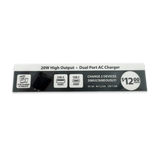 Merchandising Fixture - USB-A to USB-C AC Wall Charger Sign ONLY 979500 NOVELTY INC