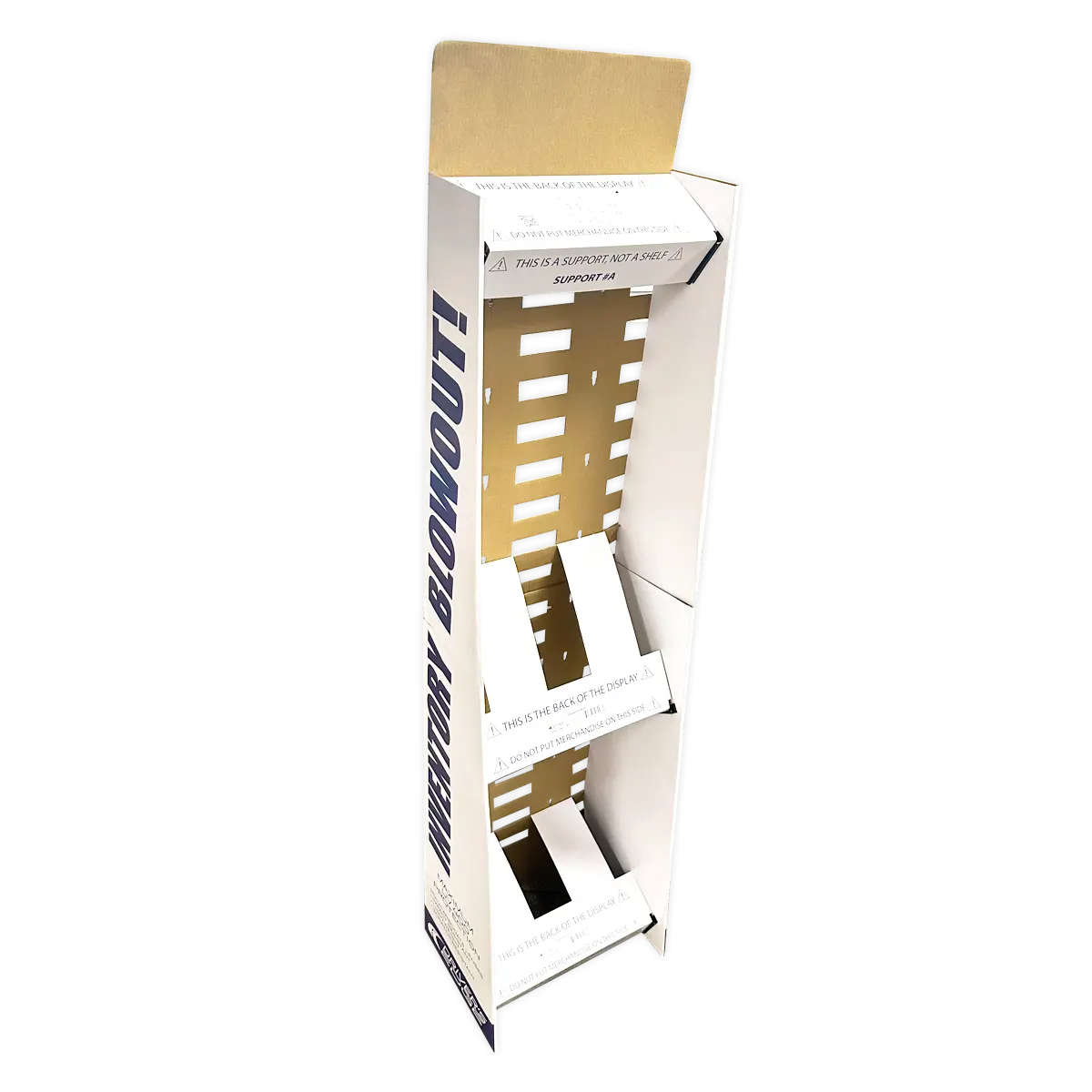 Sunglasses Assortment Merchandising Fixture - Retail Ready Floor Display ONLY 979970 DRIVER'S EDGE