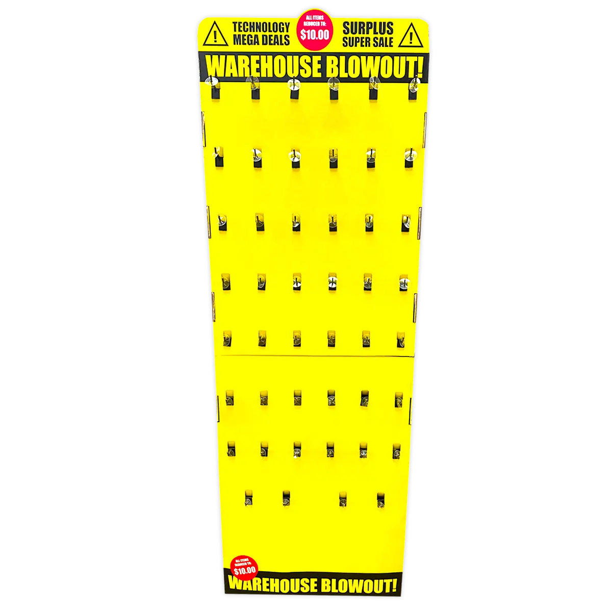 Technology Assortment Merchandising Fixture - Retail Ready Floor Display ONLY 979980 GADGET GEAR