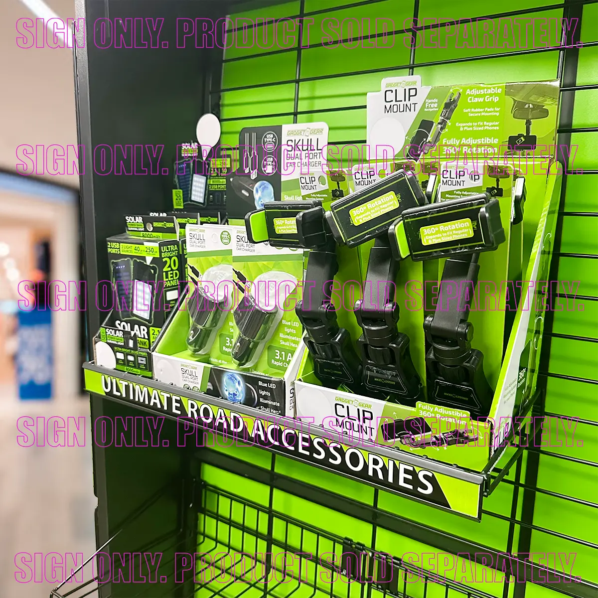 Merchandising Fixture - 2' Shelf Strip - 1 Strip Per Pack 980090 NOVELTY INC