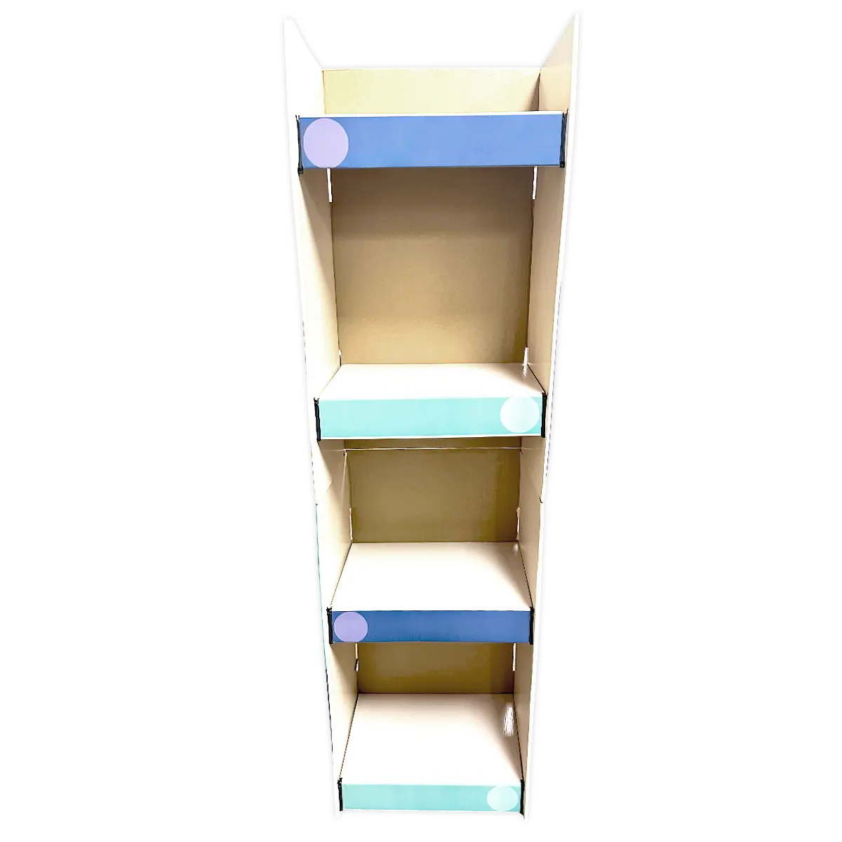 Merchandising Fixture - Generic Corrugated 40 oz Cup Floor Display ONLY 980240 ROUGHNECK