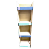 Merchandising Fixture - Generic Corrugated 40 oz Cup Floor Display ONLY 980240 ROUGHNECK