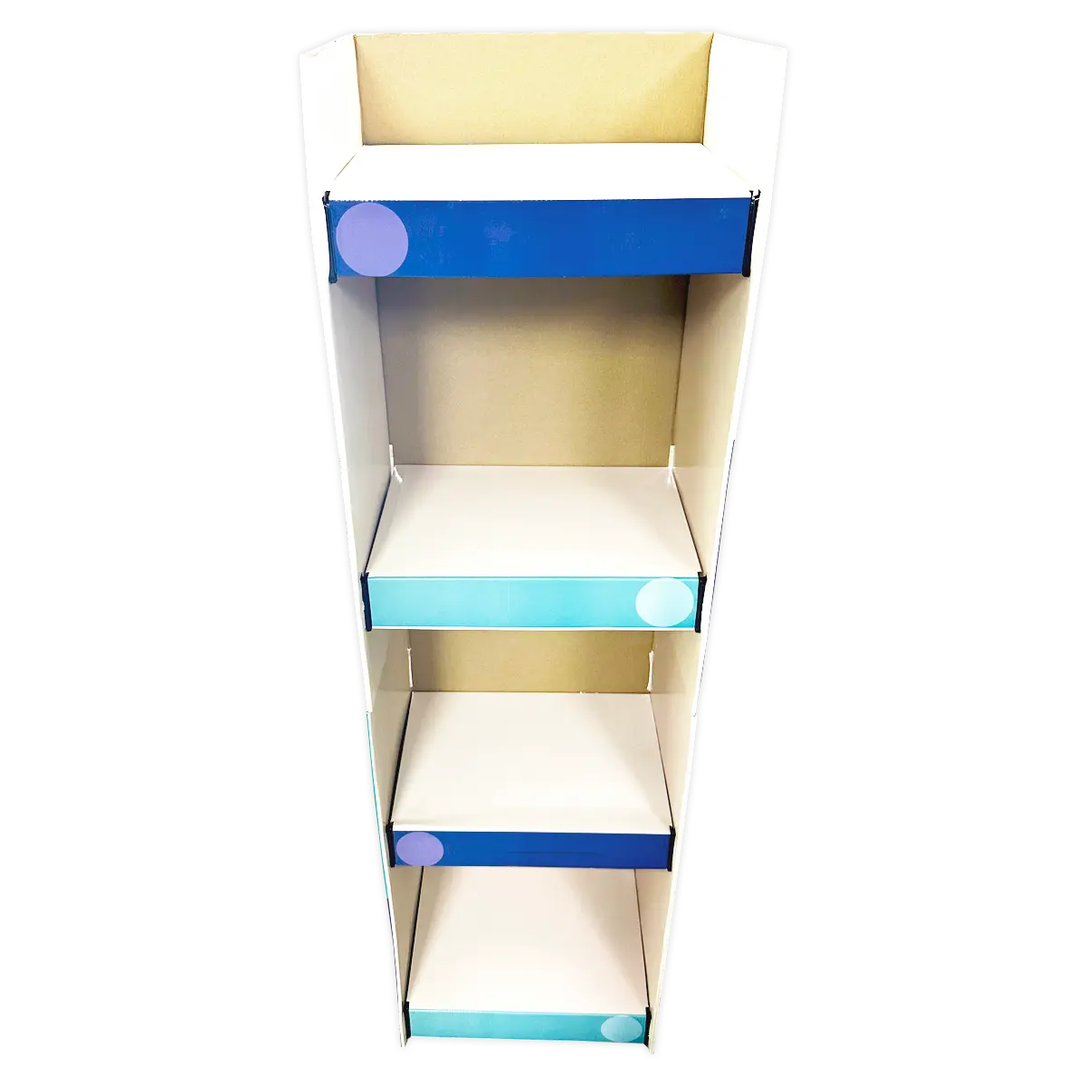 Merchandising Fixture - Generic Corrugated 40 oz Cup Floor Display ONLY 980240 ROUGHNECK