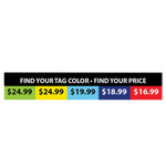 Merchandising Fixture  - Sungear SBT Retail Pricing Strip 980480 SUN GEAR