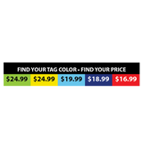 Merchandising Fixture  - Sungear SBT Retail Pricing Strip 980480