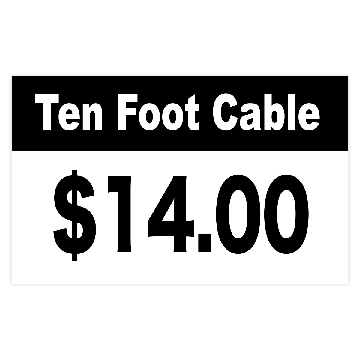 Merchandising Fixture - $14.00 Retail Tag 32 Per Pack 986350 NOVELTY INC