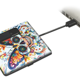 Cigarette Case with USB Coil Lighter - 8 Pieces Per Retail Ready Display 25633 SMOKEZILLA