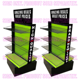 Merchandising Fixture - Smokezilla Spinner Rack Header Sign ONLY 979310 NOVELTY INC