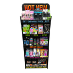 New Products - Popular Trends Assortment Floor Display - 120 Pieces Per Retail Ready Display Kit 88617 NOVELTY INC