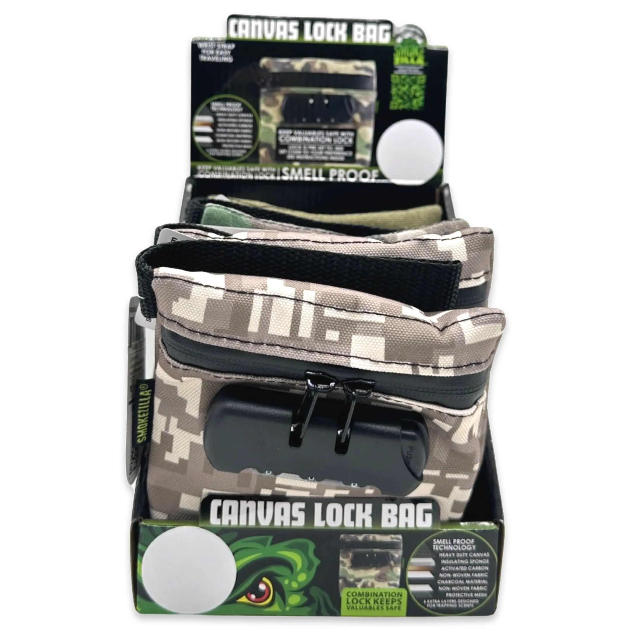 Curated Smokezilla Top Sellers Assorted Smoking Accessories Floor Display 088547 SMOKEZILLA