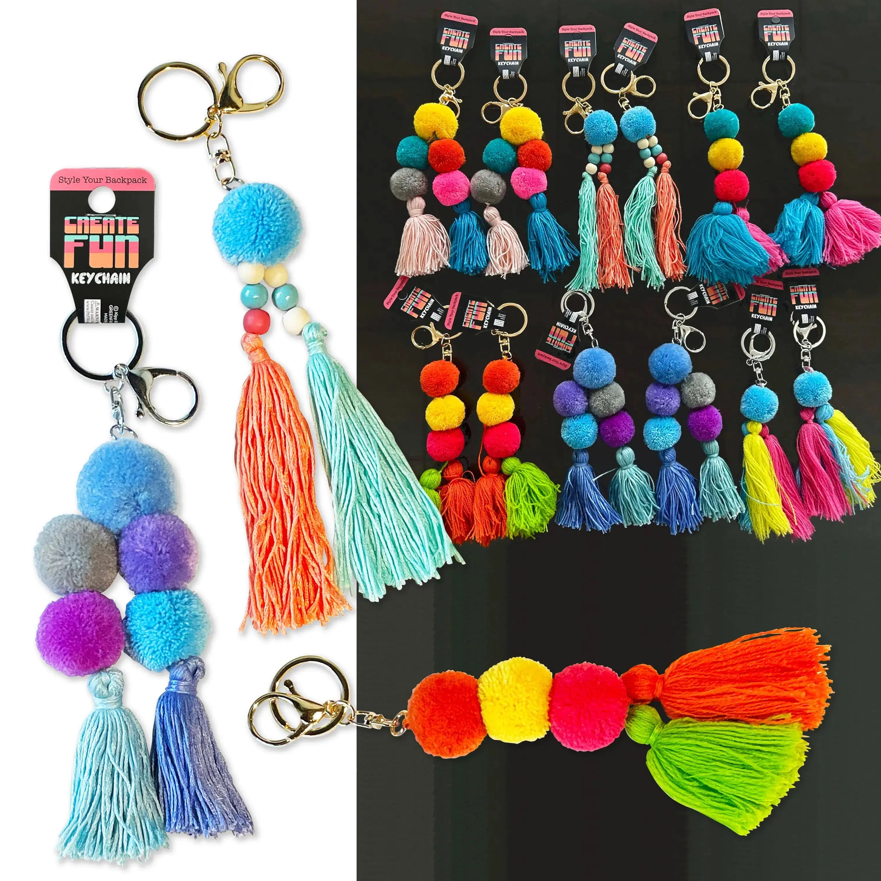 Boho Inspired Create Fun Assorted Floor Display - 56 Pieces Per Retail Ready Display 88483B KIPP BROTHERS