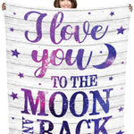 Family Printed Blanket - 6 Pieces Per Retail Ready Display 24430 KIPP BROTHERS
