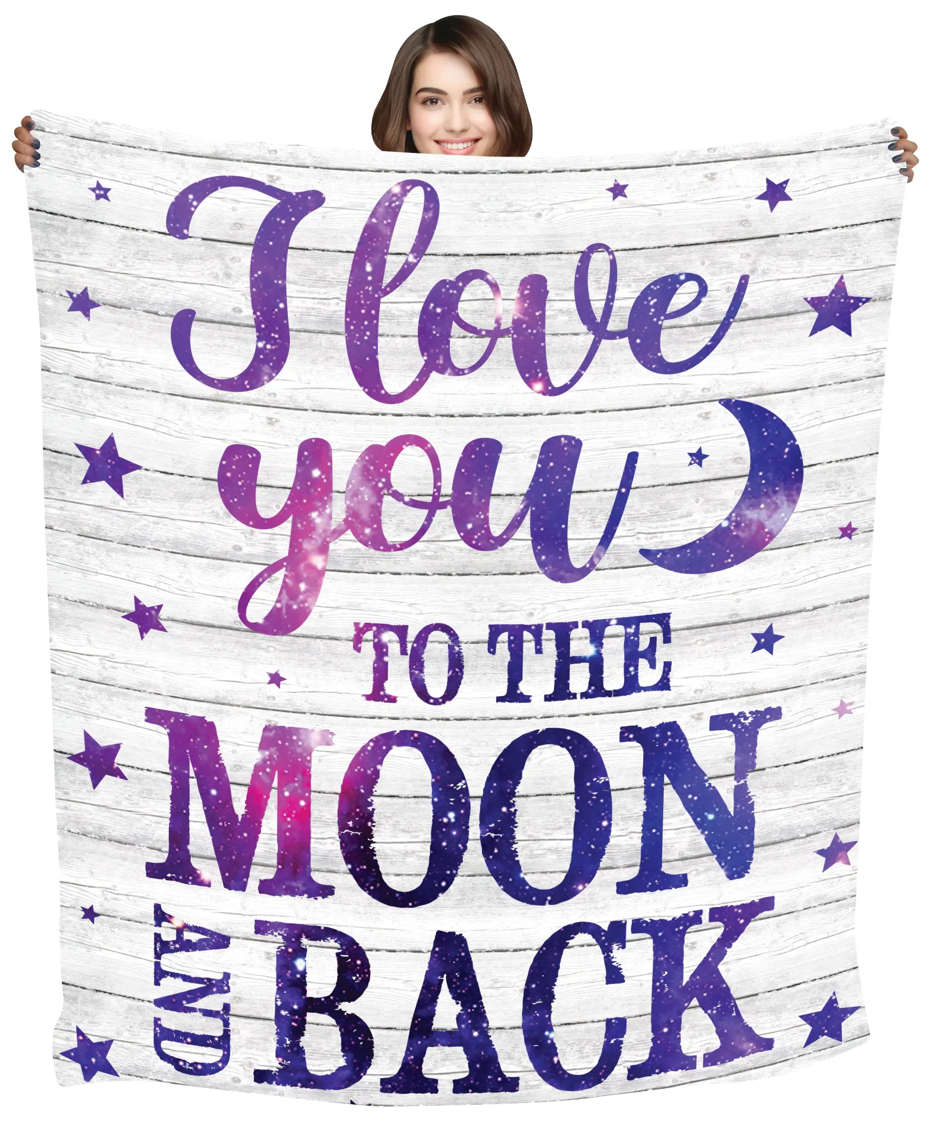 Family Printed Blanket - 6 Pieces Per Retail Ready Display 24430 KIPP BROTHERS