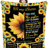 Family Printed Blanket - 6 Pieces Per Retail Ready Display 24430 KIPP BROTHERS