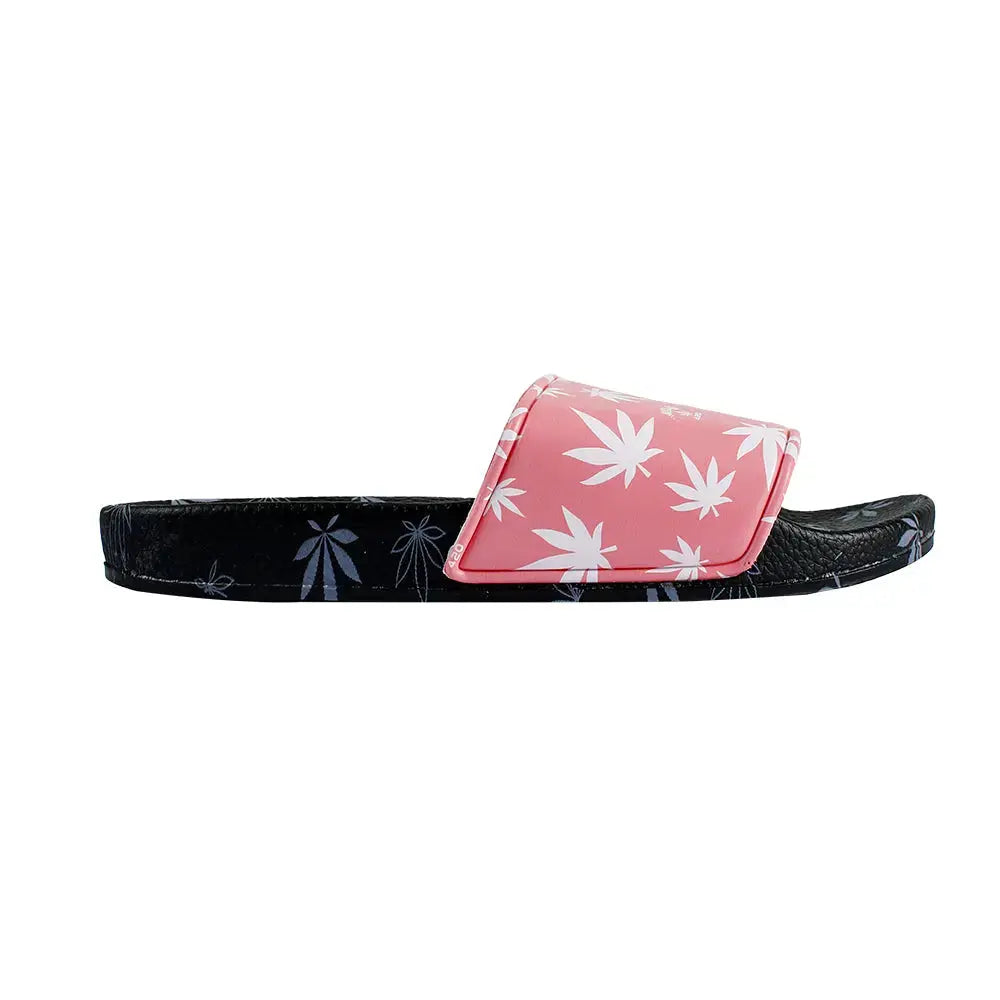 Himpy Slides - Womens Pink Cherry Pie Black Sandal - 1 Pair Per Pack ALL STUFF 420