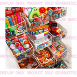 11.75" Tall Clear Vinyl Merchandising Bins - 1 Bin Per Pack 975330 KIPP BROTHERS
