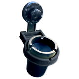 Suction Butt Bucket Ashtray - 6 Pieces Per Retail Ready Display 26259