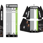 10FT Braided Sync and Charge Cable Assortment Floor Display - 36 Pieces Per Retail Ready Display 88479 ROUGHNECK