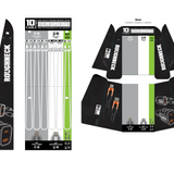 10FT Braided Sync and Charge Cable Assortment Floor Display - 36 Pieces Per Retail Ready Display 88479 ROUGHNECK