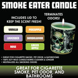 Smoke Eater Candle - 6 Pieces Per Retail Ready Display 23777 SMOKEZILLA