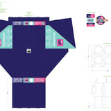 40oz Insulated Stainless-Steel Printed Cup Mix C - 6 Pieces Per Retail Ready Display 24772 NOVELTY INC