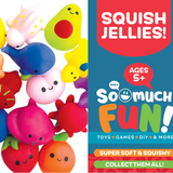 Squish Jellies Toy Assortment - 12 Pieces Per Retail Ready Display 24718 KIPP BROTHERS
