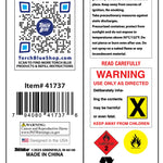 300ML Bulk Torch Blue Butane Refill - 8 Pieces Per Retail Ready Display 41737 TORCH BLUE