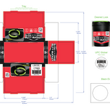 Glow In The Dark Butt Bucket Ashtray - 2 Per Retail Ready Display 41804