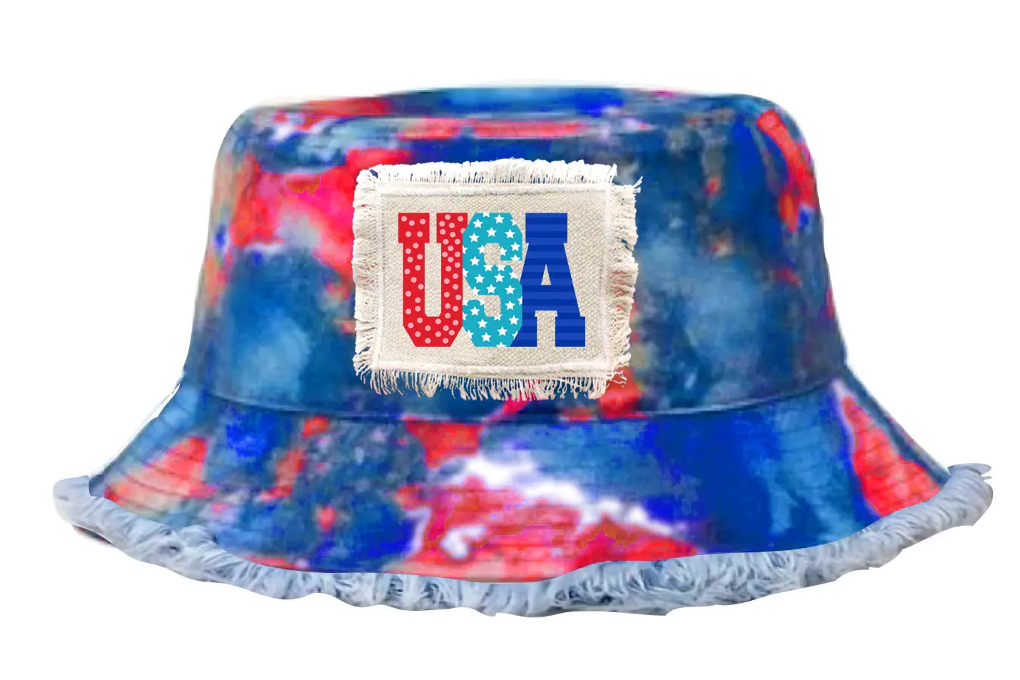 USA Bucket and Boonie Patriotic Hat Assortment Floor Display - 18 Pieces Per Retail Ready Display 88536 NOVELTY INC