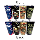 Expositor de suelo USA Patriótico 250 - 58 Piezas por kit de exposición listo para la venta al por menor 88627