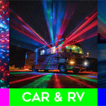 Mood Light USB Double Disco Ball - 6 Pieces Per Retail Ready Display 25344 CAR VIBEZ