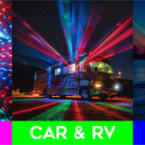 Mood Light USB Double Disco Ball - 6 Pieces Per Retail Ready Display 25344 CAR VIBEZ