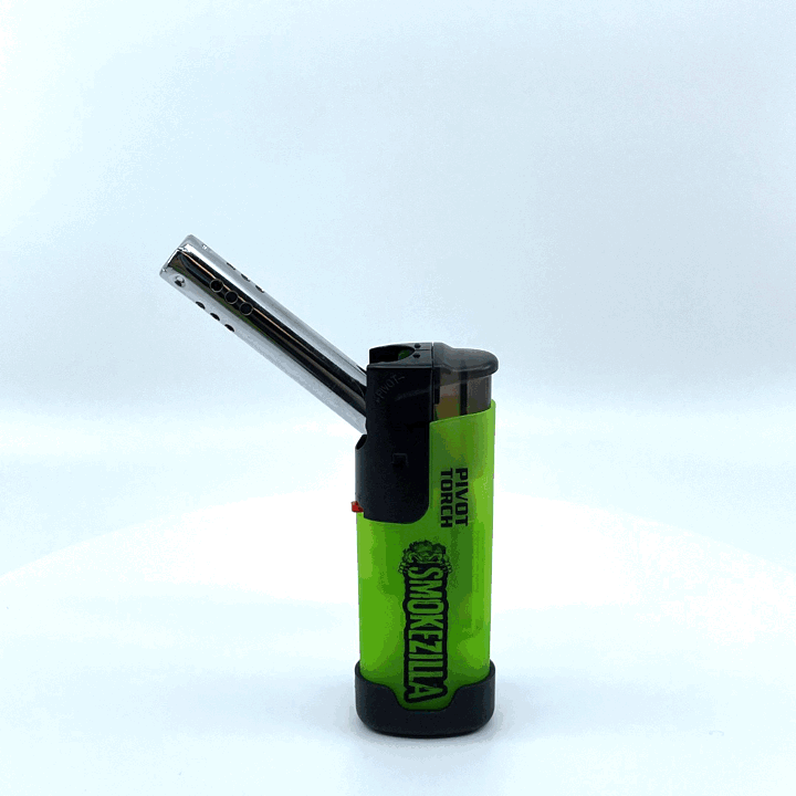 Pivot Head Torch Lighter with Tools- 8 Pieces Per Retail Ready Display 41429 SMOKEZILLA
