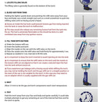 Torch Stick Lighter with Bottle Opener - 3 Pieces Per Pack 002825 TORCH BLUE