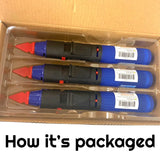 Torch Stick Lighter with Bottle Opener - 3 Pieces Per Pack 002825 TORCH BLUE