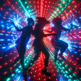 Mood Light USB Double Disco Ball - 6 Pieces Per Retail Ready Display 25344