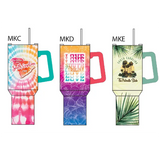 40 oz Stainless-Steel Insulated Printed Cup South Carolina - 6 Pieces Per Retail Ready Display 41688 ROUGHNECK