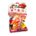 Squish and Squeeze Scented Fruit Bead Ball Toy with Stickers - 12 Pieces Per Pack 23356 KIPP BROTHERS