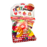 Squish and Squeeze Scented Fruit Bead Ball Toy with Stickers - 12 Pieces Per Pack 23356 KIPP BROTHERS
