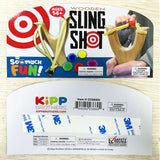 Classic Wooden Sling Shot with Spiky Balls - 12 Pieces Per Pack 23669